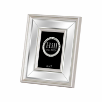 Silver Bevelled Mirrored Photo Frame 5X7