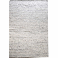 Igra Hand Woven Pit Loom Ivory And Grey 160x230cm Wool Rug