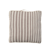 Green Recy Boardwalk Floor Cushion Taupe