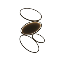 Ovals 4 Ceiling Light