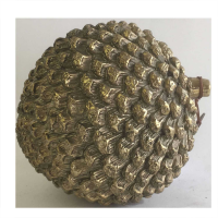 Small Gold Pinecone
