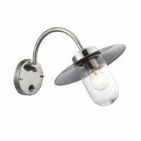 Wall Light Polished Steel