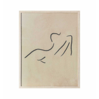 Line Drawing Framed Print