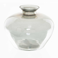 Smoked Midnight Small Stem Bud Vase