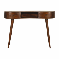 In1492 Chestnut Rounded Writing Desk