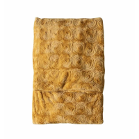 Fur Throw Ochre