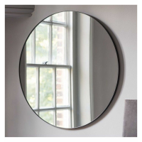 Round Mirror Black
