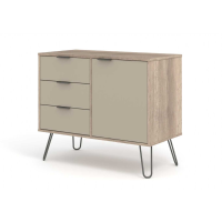 Small Sideboard With 1 Doors, 3 Drawers