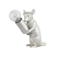 Milton The Mouse Silver Table Lamp