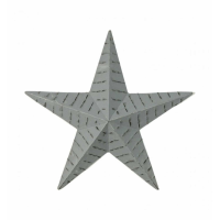 Textured Star Grey Small
