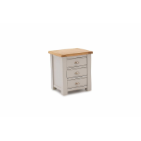 Amberly Bedside Table 3 Drawer