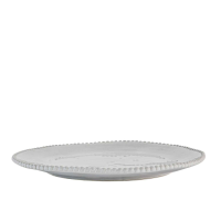 Organic Beaded Dinner Plate 4pk