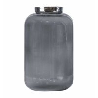 Lustre Vase Grey Small