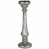 Mercury Effect Deep Ribbed Large Candle Pillar