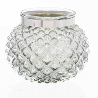 Smoked Midnight Combe Candle Holder