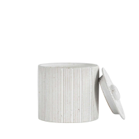 White Estrid Jar White