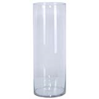 Value Clear 50cm Cylinder Glass Vase