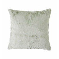 Fur Cushion Pale Green