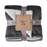 Sherpa Throw Grey