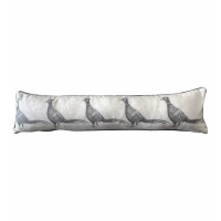Row Draught Excluder Grey Natural