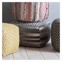 Pouffe Grey