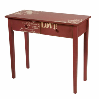 Modern Just Mulberry Pink Console Desk Table