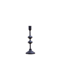 Black Lara Candlestick Black