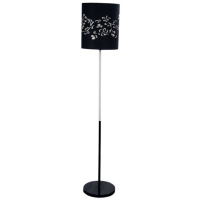 Modern Floor Lamp With Filigree Shade