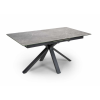 Modern Style Treviso Ceramic Finish Rectangular Fixed Top Dining Table 76x160cm