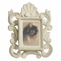 White Clay Paint Photo Frame