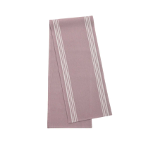 Blush Stripe Reversible Table Runner Blush Large