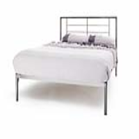 Zeus 150 Cm Nickel King Size Bed