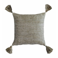 PET Tassel Cushion Natural