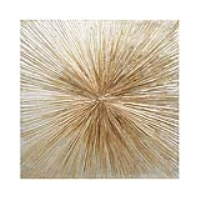 Medium Gold Starburst Wall Art