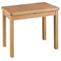 Modern Oak Wood 6 To 8 Seater Butterfly Extension Mechanism Dining Table 78 x 220cm