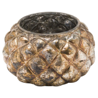 The Noel Collection Small Burnished Votive Candle Holder