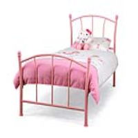 Penny 90 Cm Pink Gloss Single Bed