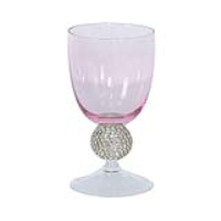 Milano Pink Tumbler With Diamante Ball
