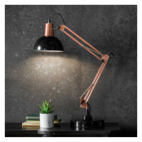 Table Lamp Bronze and Black