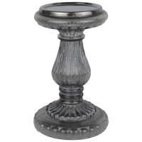 The Noel Collection Smoked Midnight Small Candle Pillar