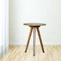 Lulu Round Tripod Table