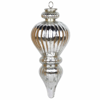The Noel Collection Extra Large Silver Statement Bauble