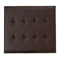 Romana 180 Cm Brown Faux Leather Headbrd