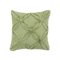 Simply Miami Tufted Cushion Green