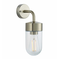 Wall Light Brushed Steel
