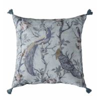 Tassel Cushion Teal