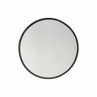Round Mirror Black