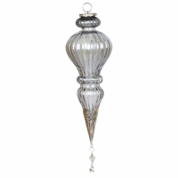 The Noel Collection Smoked Midnight XL Jewel Drop Bauble