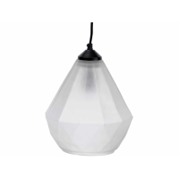 Platonic Frosted Glass Pendant E27 40W