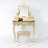 The Alchemist New Gold Gilt Leaf Dressing Table Set